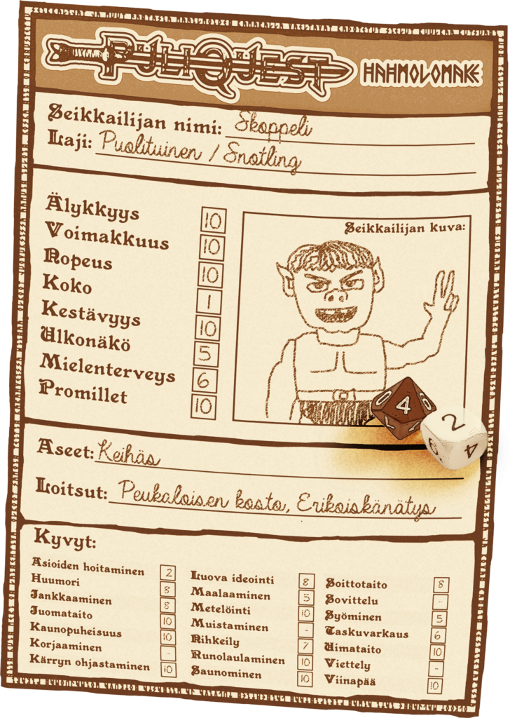 Roolipelikuva Tuomas